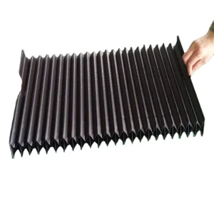 Flexible Elastic Accordion Linear Motion Guide Rubber Bellows Dust Cover for Plasma