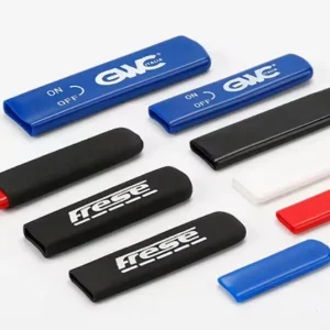 Flexible Flat End Cap Protective Sleeve Soft PVC Rubber Protective Sleeve