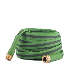 Flexible Kink-Free Heavy-Duty 1/2-inch High-Pressure Fiber Jacket Hose 600psi Bursting Pressure