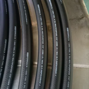Flexible NBR Rubber Air Hose 1 4″ 2″ for Construction Machinery with Cutting Service 10 20bar Pressure