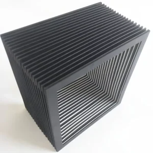 Flexible Nylon Accordion Square Rubber Bellows