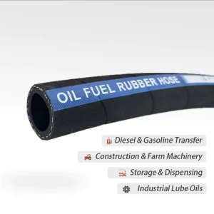 Flexible Oil-Resistant Automotive Gas and Diesel Fuel Transfer Rubber Hose Manufacturer