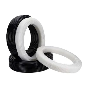 Flexible Polyamide Nylon Pneumatic Hose PA12-0806 Black White OD 4mm-12mm Automotive Industrial Use Cutting Service ISO