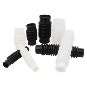 Flexible Rubber Corrugated Tube Dust Cover Seal Sleeve Anti Wear Corrosion Resistant for Electronic Machinery Protection