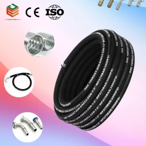 Flexible Rubber Hose Lightweight Easy to Install for Fuel Water & Air Transfer in Harsh Conditions