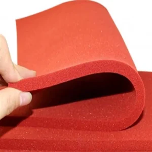 Flexible Rubber Sponge Silicone Foam Sheets Heat Resistant Waterproof Fireproof Antivibration Non Toxic Electronics Car Use