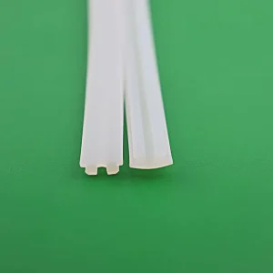 Flexible Silicone Refrigerator Door Seal Strip Custom Extruded Translucent Gasket Profile for Refrigerator Doors and Windows