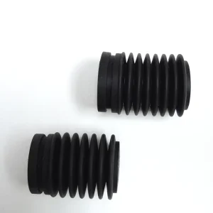 Flexible Silicone Rubber Bellow Low Pressure Bellowed Rubber Hose Small Rubber Bellows