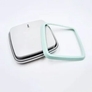 Flexible Silicone Rubber Flat Gasket Seal Ring for Plastic Container Storage Jar Waterproof