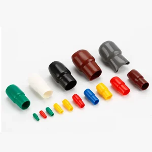 Flexible Soft PVC Cable End Cap and Terminal Lug Cover, V Series