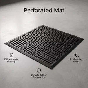 Floor Protection Dewatering Rubber Sheet Shock-Absorbing Cushioning for Mechanical Equipment Repair and Maintenance Shops