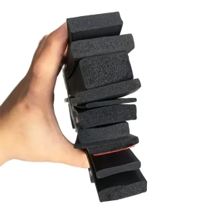 Foam EPDM PVC Rubber Sheet for Sealing in Rubber Products Sealing Tape for Doors Windows I Profile Rubber Seal Black