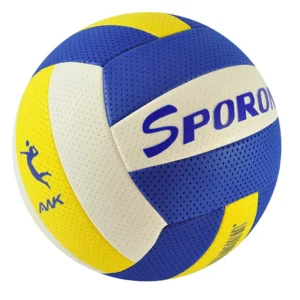 Foam Rubber Microfiber Eco Friendly Volleyball with TPE Leather Soft Touch Cartoon Pattern