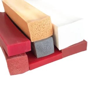 Foaming EPDM Rubber Seal Strip Square Oblong Foamed EPDM Sponge Door Damper Car