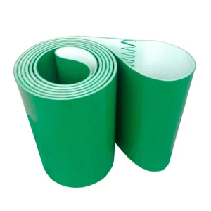 Food Grade Green PVC Smooth Guide Strip Conveyor Belt for Sausage