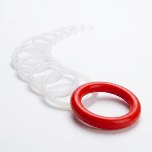 Food Grade High Compression Set Resistance Leak Proof Transparent Silicone O Ring Gasket for Dairy Processing Bakery Equipment