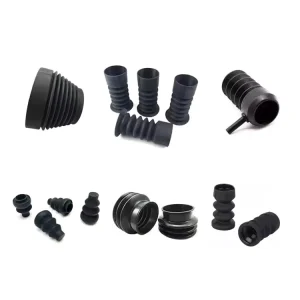 Food Grade Silicone Rubber Round Flexible Bellows