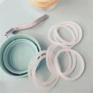 Food Grade Silicone Water Cup Sealing Ring Waterproof Flat Gasket Leak Proof Rubber Seal ISO9001 Certified ODM OEM Custom