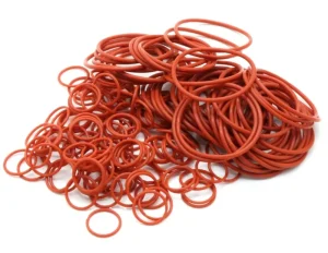 Food-Grade VMQ Silicone O-Ring Gasket CS 1.5mm OD 5-80mm Red