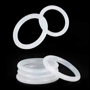 Food Grade Waterproof White VMQ Sealing Ring Resistant Water Bottle Cap Thermos Cup Silicone O ring Gasket