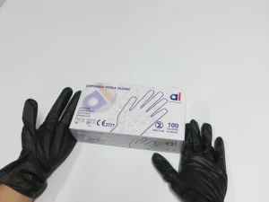 Food Safe Disposable Nitrile Gloves Bulk Orders for Food Processing Plants Nitrile Examination Gloves for Dental Clinic
