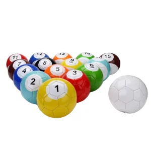 Football Size 3 4 5 Lightweight Rubber Bladder Soccer Ball 180g for Snooker and Billiards