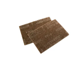 For High-performance 6”X9” 7440 Non Woven Rubber Adhesive Abrasive Scouring Pads Grinding Aluminum Oxide Surface Conditioning