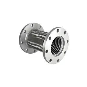 Forged DN18mm 201 Stainless Steel Flange High Quality Braided Flexible Corrosion Resistant Hose Helical Bellows