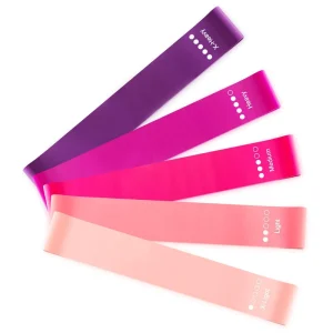 Free Sample Rubber Custom Logo Fitness Workout Equipment Training Elastic Band Set for Gym Resistance Bands