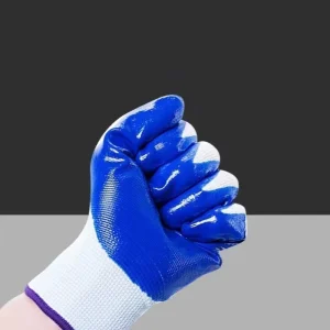 Free Shipping Labor protection Gloves From the Manufacturer Nitrile Reinforced Durable Anti slip Breathable