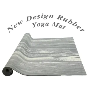 Full Rubber High End Yoga Mat Anti Slip Sweat Resistant Shock Absorbing Random Multi Colors Exclusive Engraving Available