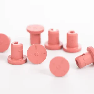 GL 13mm Red Butyl Rubber Bottle Stopper for Injection Pharmaceutical Use Medical Glass Bottle Rubber Stopper Plug
