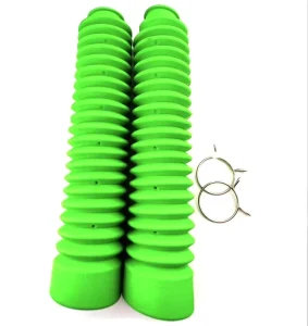 GY Compatible Motorcycle Front Fork Dust Boot Cover Protective Rubber Sleeve for Shock Absorber Dust & Mud Proof