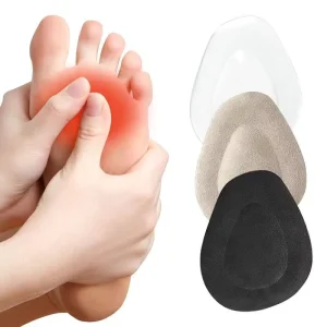 Gel Sports Insoles Forefoot Cushions Metatarsal Pads for Plantar Fasciitis Pain Relief