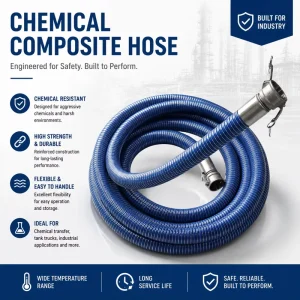 General-Purpose Industrial Rubber Hose for Conveying Acids, Alkalis, and Oils