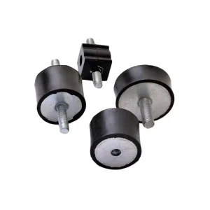 Generator Rubber Shock Mount Vibration Pad Mounting Block for Industrial Automotive Aviation