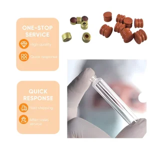 Glass Medicine Bottle Custom Colors 1.5ml 1.8ml 3ml for Insulin Field Glass Cartridge Bottle Rubber Gasket for Aluminum Cap
