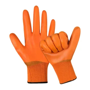 Good Quality Rubber Work Safety Guantes Latex Coated Labor Hand Protection Gloves