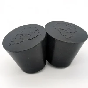 Good Sealing Performance Different Size Small Solid Rubber Stoppers Plug with Hole