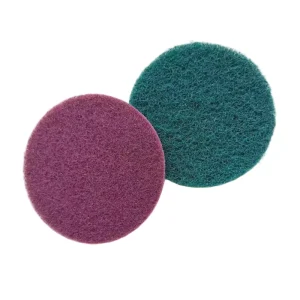 Green Flocking Nylon Scouring Pad Non Woven Abrasive Sheet 9×6 Inch for Surface Preparation Polishing Grinding
