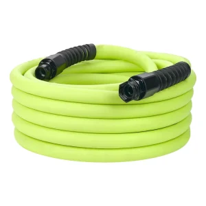 Green High-Pressure Explosion-Proof Flexible PVC Garden Hose for Car Wash and Gardening 100ft Length
