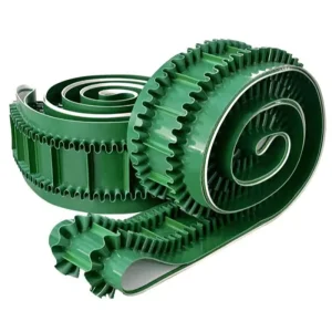 Green PVC Antistatic Conveyor Belt for Tobacco Packaging Industries