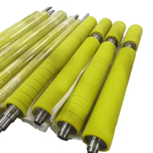 Grooved Line NBR Rubber Roller and Antistatic Silicone Roller for Blown Film Machine