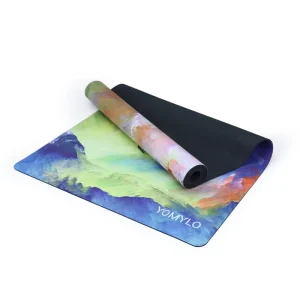 Gym Essential Rubber Suede Yoga Mat 4.5mm Thick Balanced Comfort Eco Friendly Material Odorless Easy Maintain Durable Surface