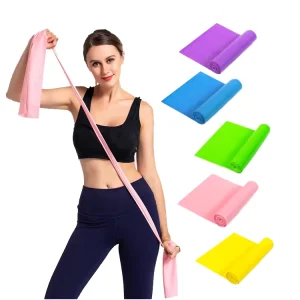 Gym Fitness Resistance Yoga Stretch Bands Resistance Strip Resistance Bands for Exercises