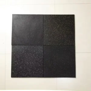 Gym Floor Soundproof Rubber Mat Tiles Custom Colors EPDM Rubber 1000x1000mm 30mm Thick Multi Sport Eco Friendly