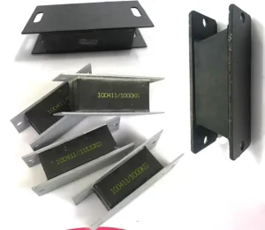 H Type Anti Vibration Rubber Damper Shock Absorber Damping Rubber Pad Block Buffer for Lift Elevator Car Under Cabin