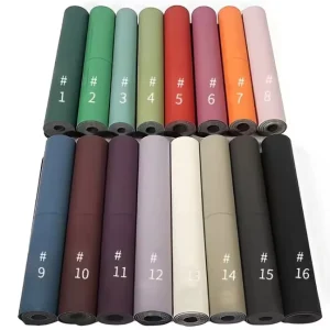 HALA YM94 Nature Rubber Sporty Design Yoga Sport Gym Yoga Matt Anti Slip 10mm Custom Logo Eco Friendly Tpe Yoga Mat for Gym