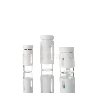 HOPECK 5 10 30mL Pharmaceutical Grade Vial Protective Sleeve Tear Off Cap Rubber Stopper Custom Color Acceptable Customer Logo