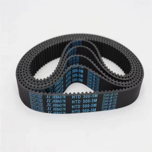 HTD5M Rubber Timing Belt for New Energy Device Transmission